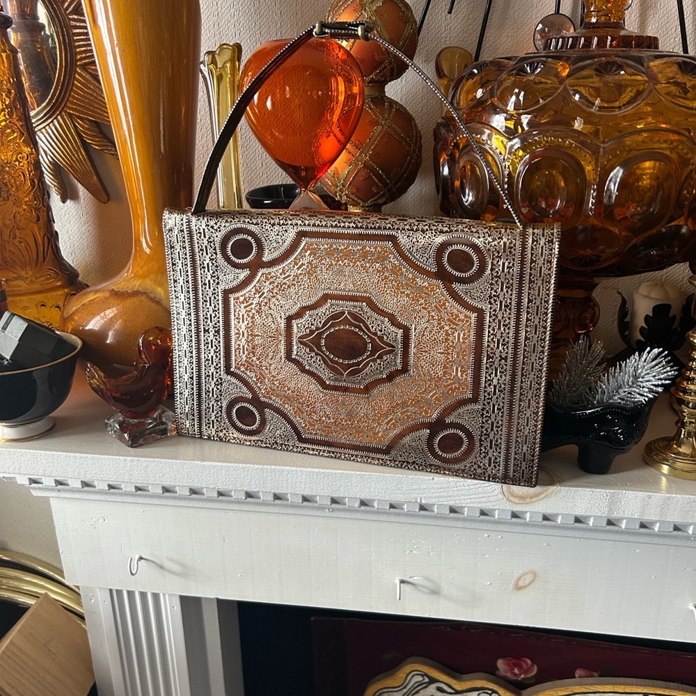 Vintage Italian Peruzzi Leather Purse